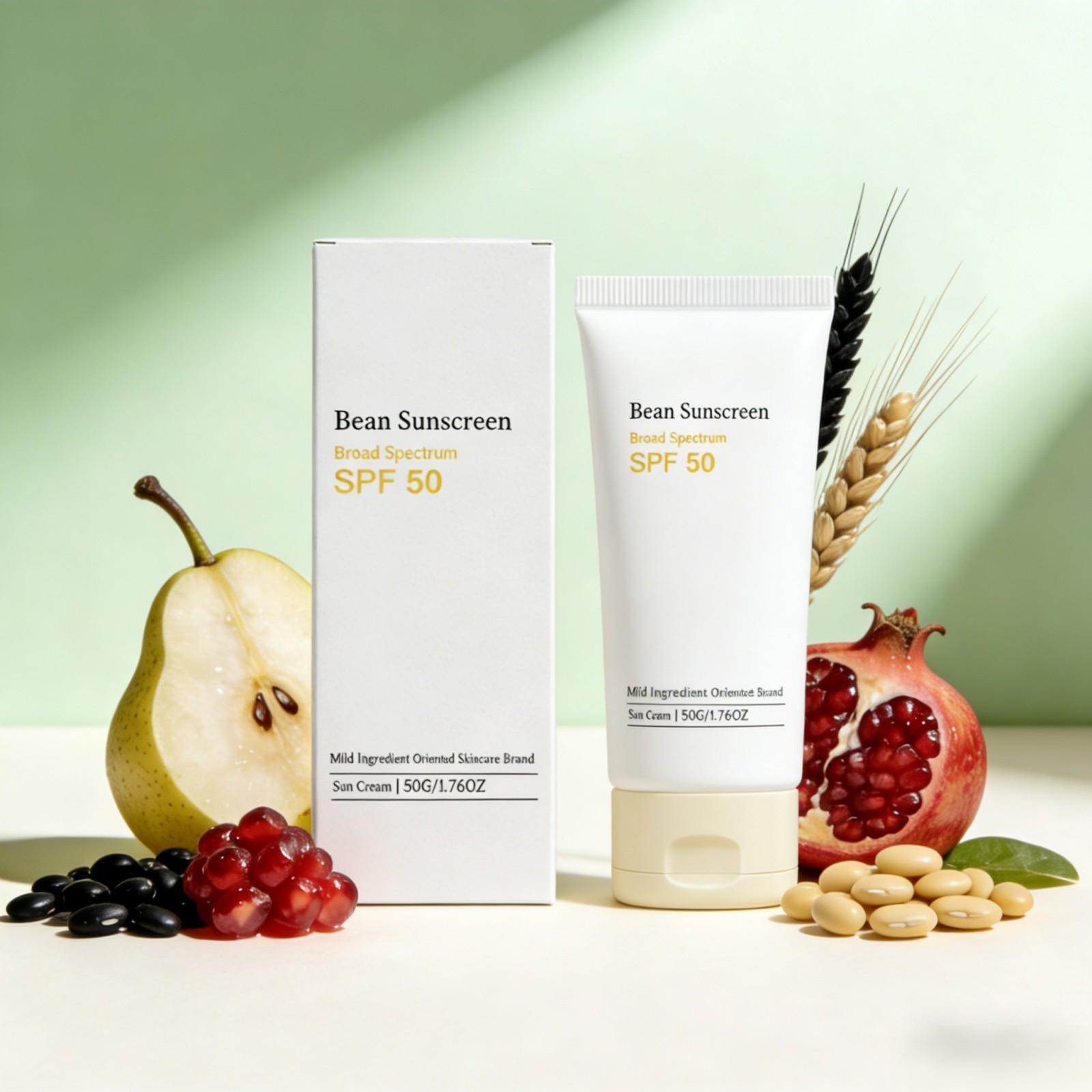 Face Moisturizer Spf - Bean Koreanischer Sonnenschutz SPF 50 Anti-Sonnenschutz