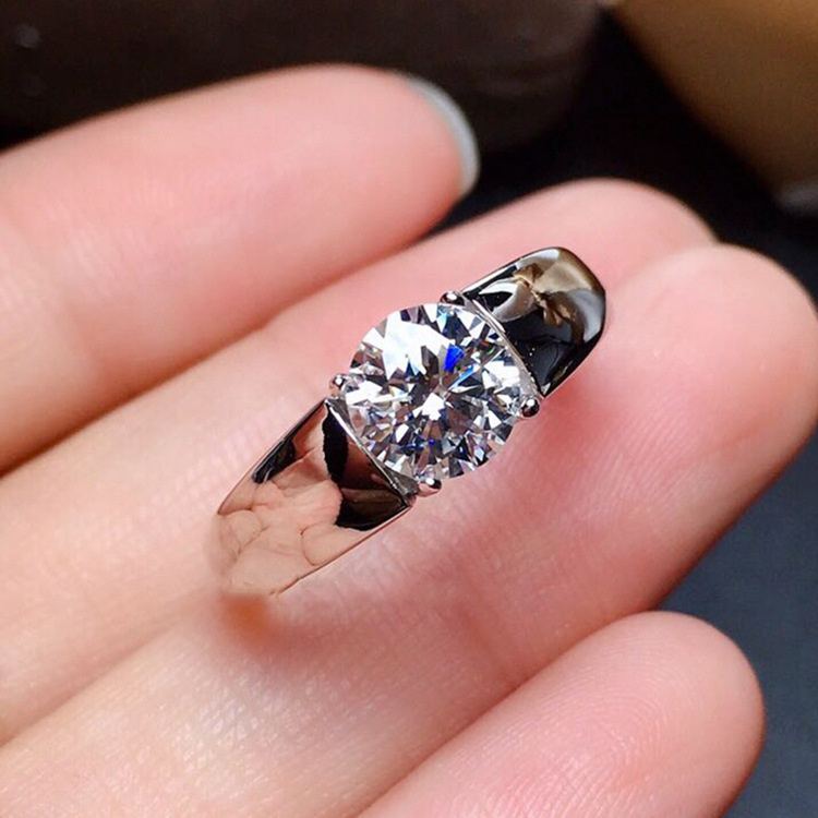 Men'S Grooming Trends - S925 Sterling Silber Ring, trendig plattiert