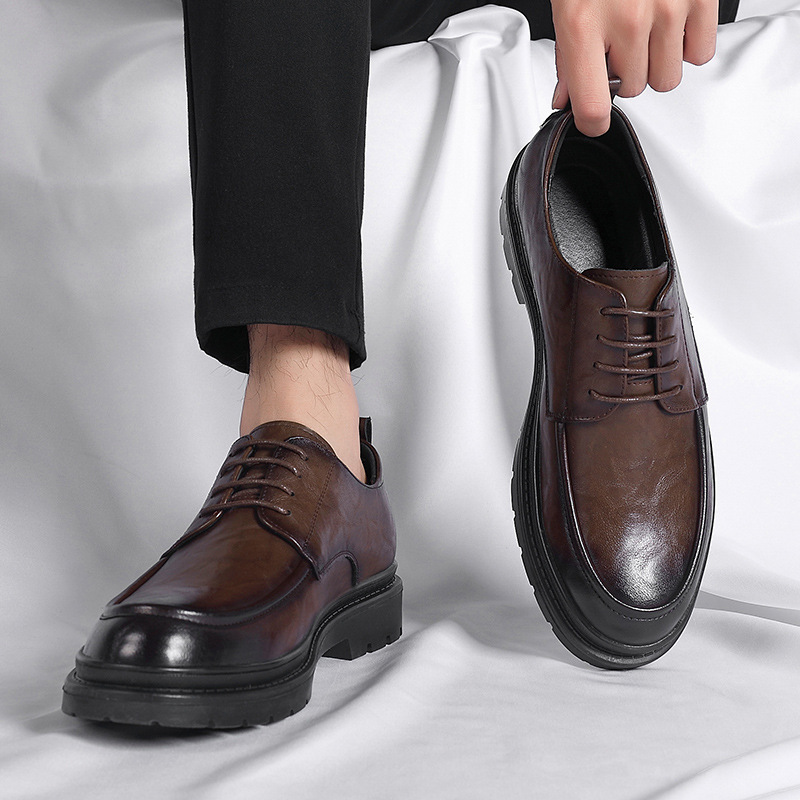 Men'S Grooming Trends - Lederschuhtrend: Britische formelle Business-Lederschuhe für Herren,