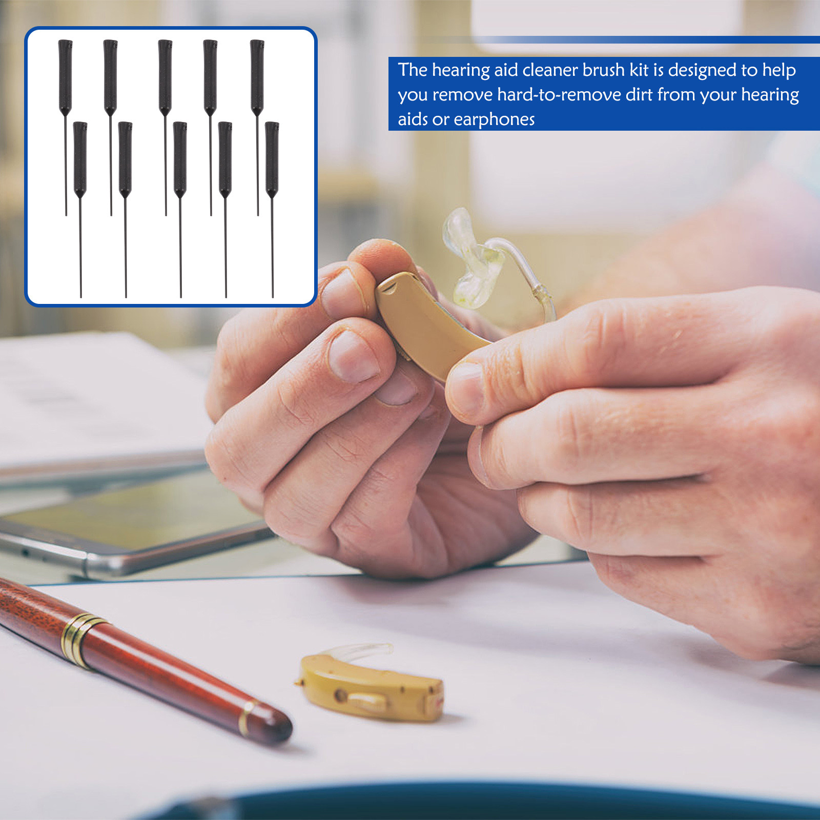 10-teiliges Hörgeräte-Reinigun – Ear Wax Remover Bewertung und Preis