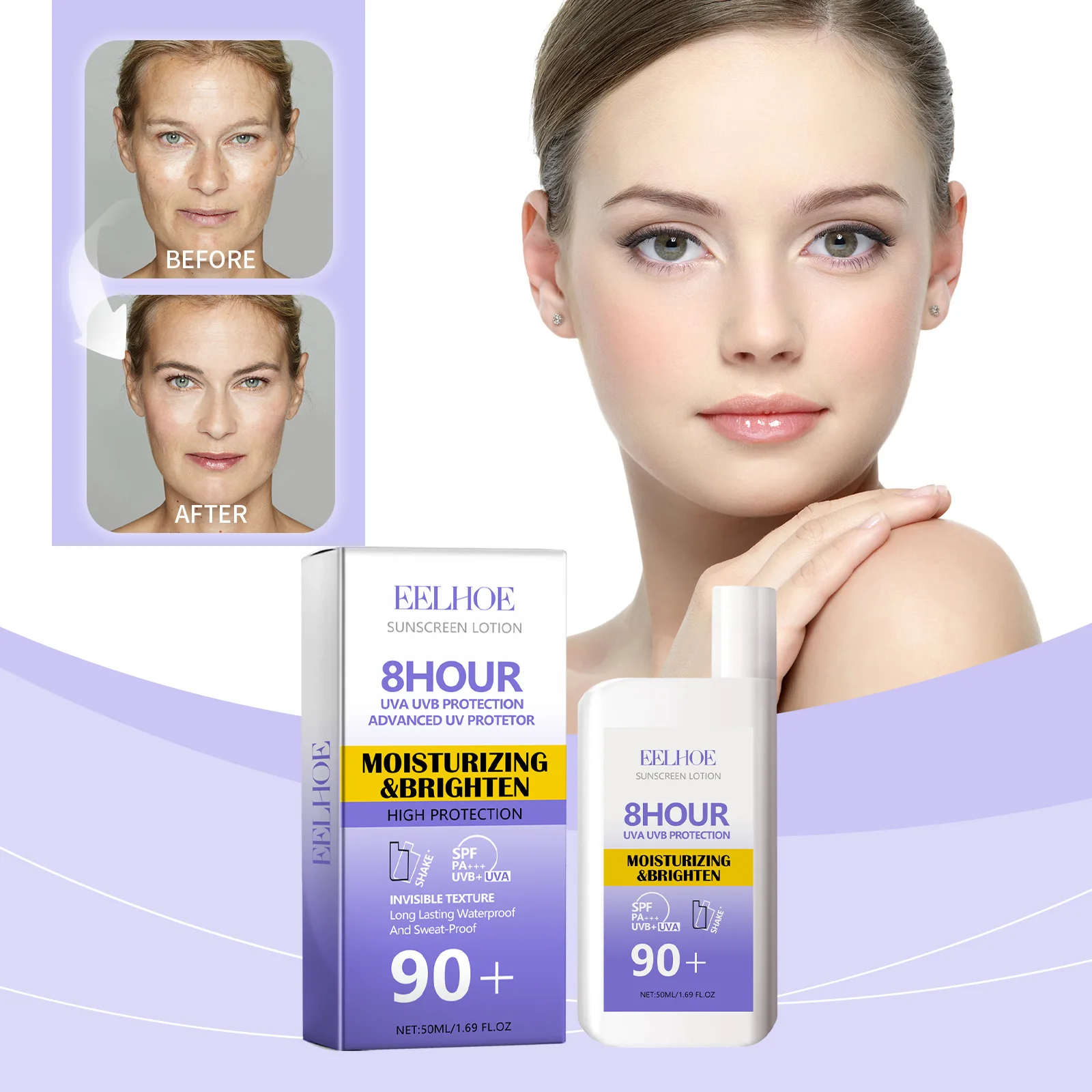 EELHOE Sunscreen SPF 90 Anti-U – Face Moisturizer Spf Bewertung und Preis