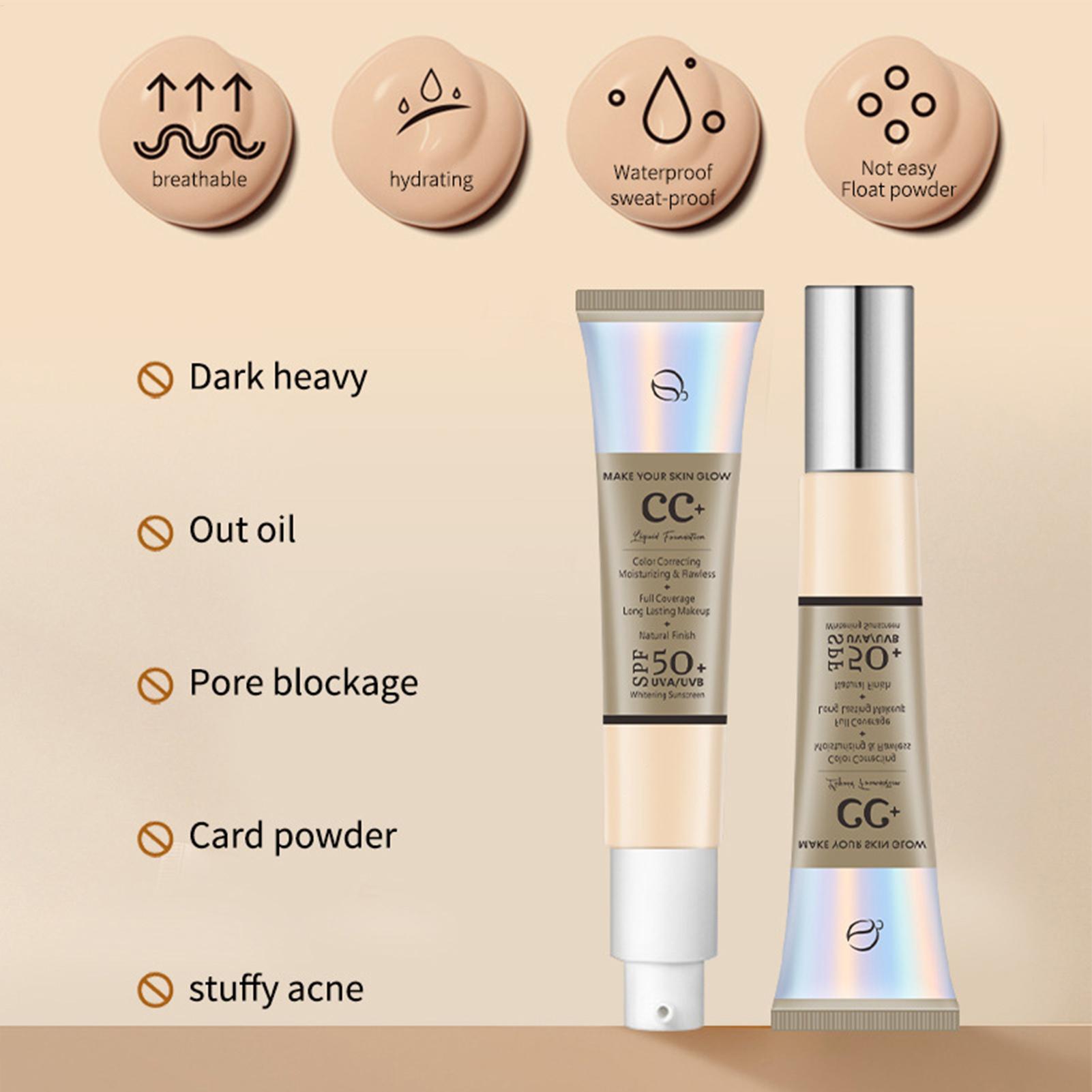 CC Cream Foundation SPF 50, So – Face Moisturizer Spf Bewertung und Preis